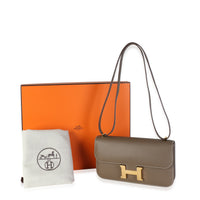 Hermès Etoupe Epsom Constance 1 Elan GHW Handbag 8
