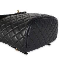 Chanel Black Quilted Calfskin Medium Urban Spirit Backpack Handbag 7