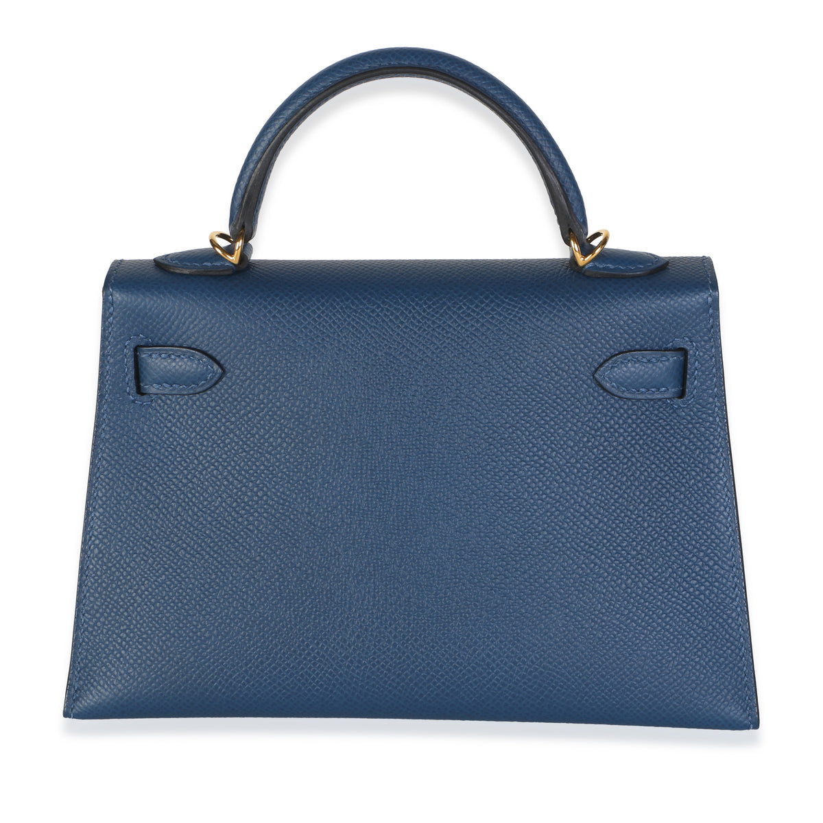 Hermès Deep Bleu Epsom Mini Kelly 20 GHW Handbag 4