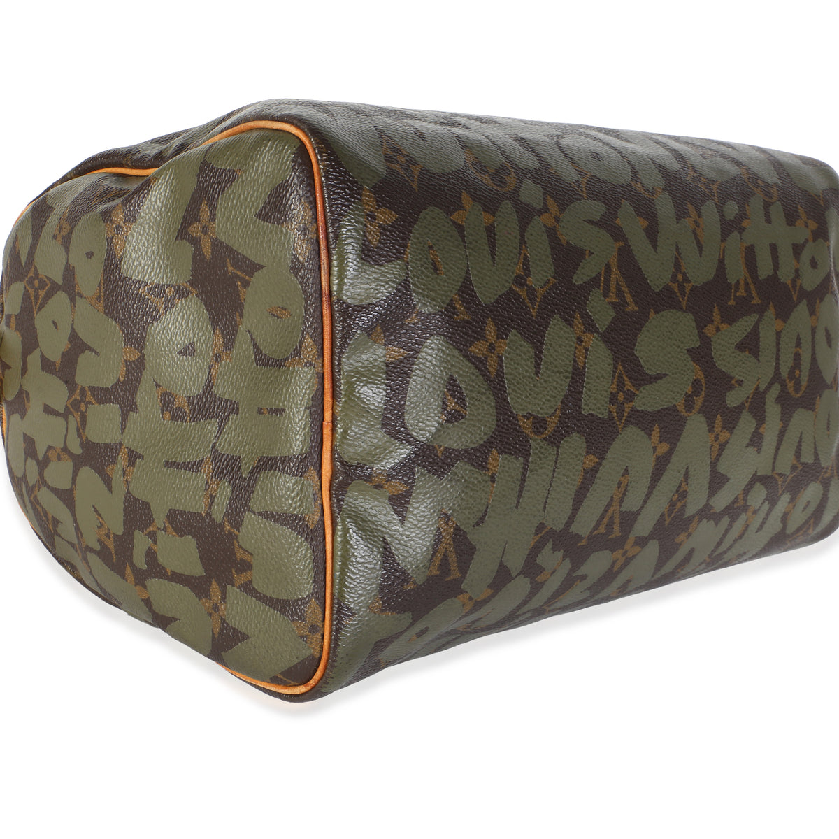 Louis Vuitton x Stephen Sprouse Khaki Graffiti Speedy 30 Handbag 7