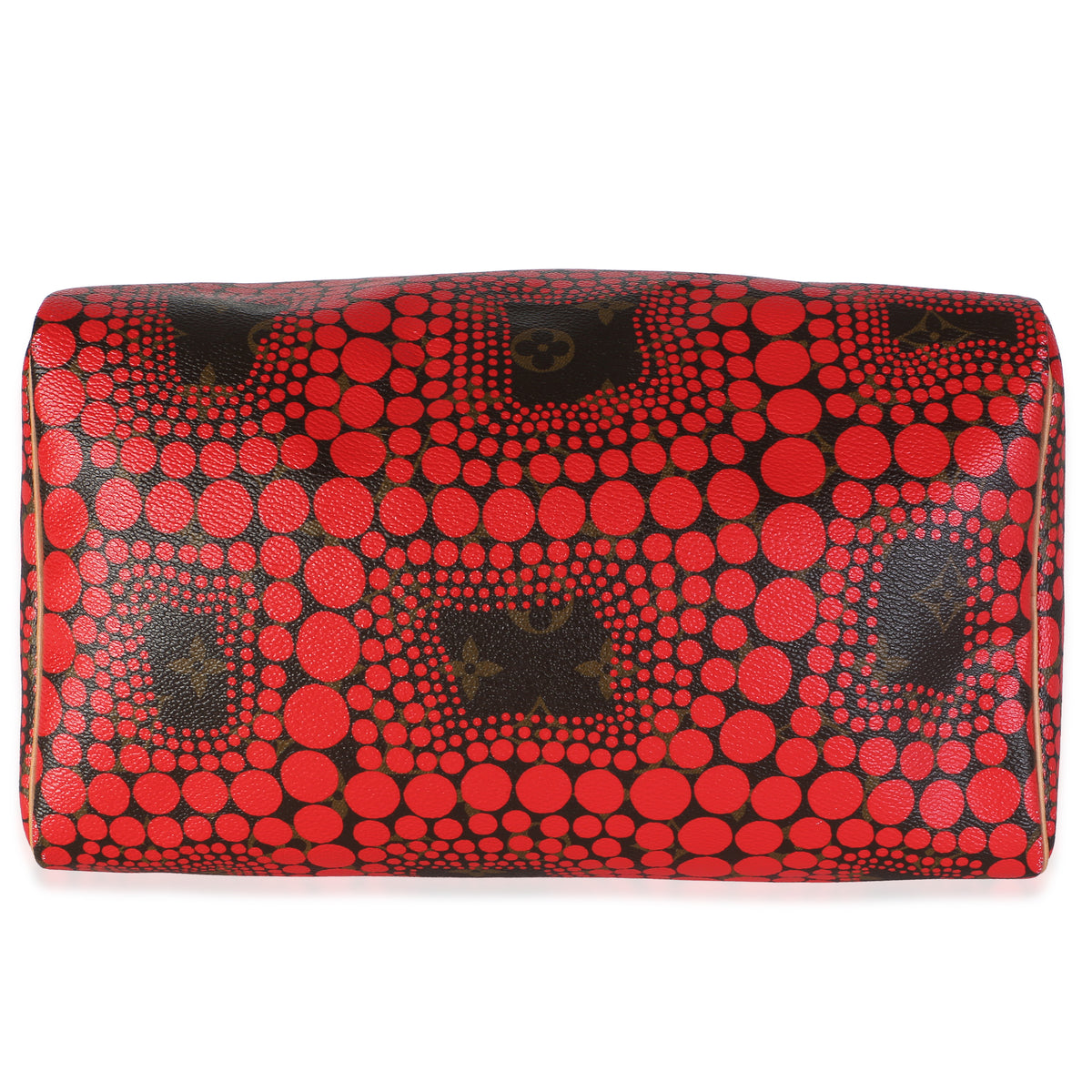 Louis Vuitton x Yayoi Kusama Red Infinity Dots Monogram Canvas Speedy 30 Handbag 5