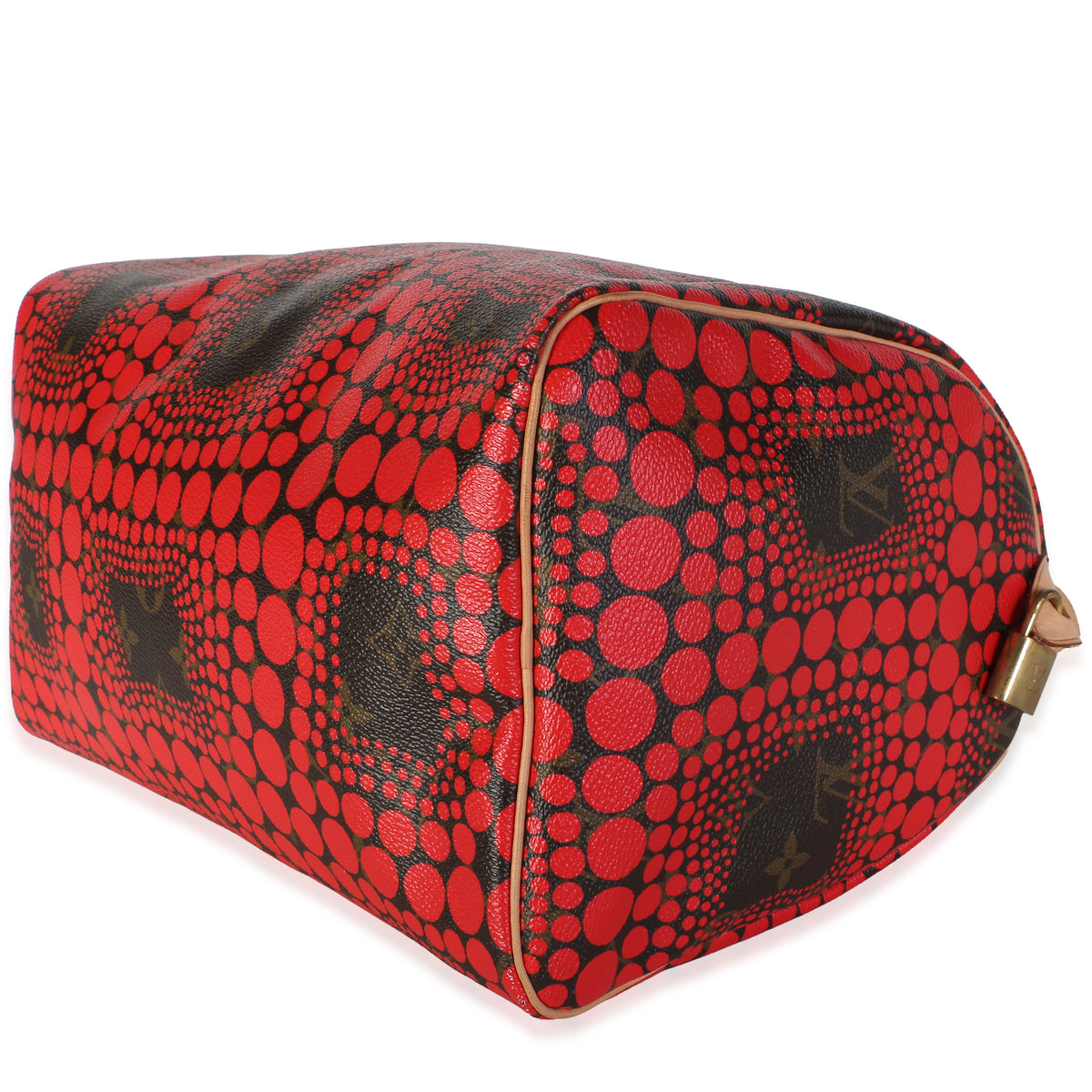 Louis Vuitton x Yayoi Kusama Red Infinity Dots Monogram Canvas Speedy 30 Handbag 6