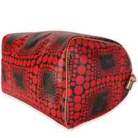 Louis Vuitton x Yayoi Kusama Red Infinity Dots Monogram Canvas Speedy 30 Handbag 6
