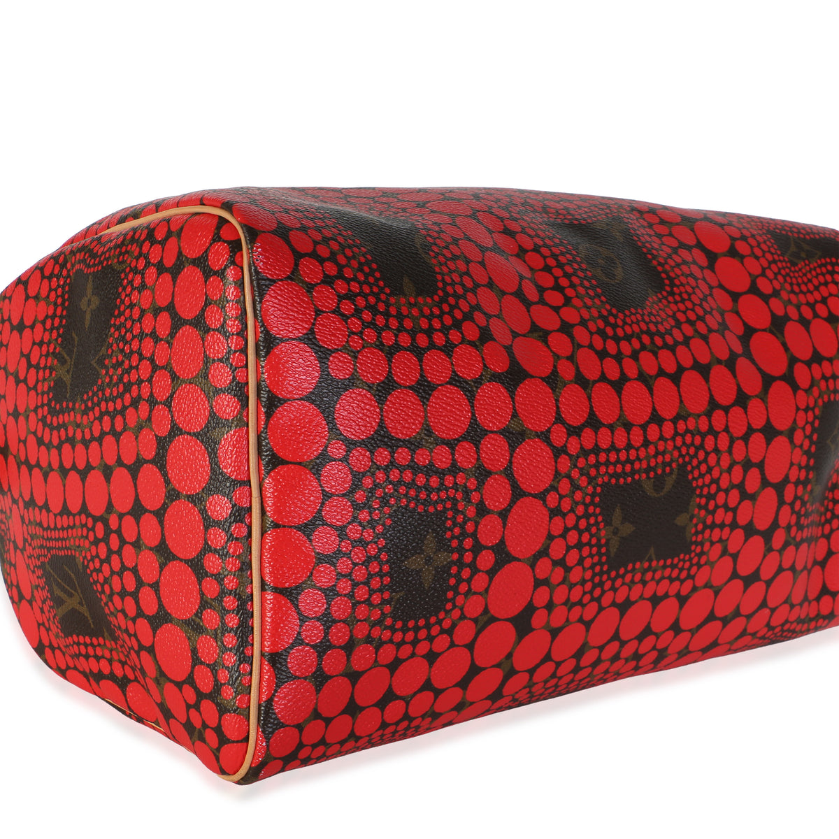 Louis Vuitton x Yayoi Kusama Red Infinity Dots Monogram Canvas Speedy 30 Handbag 7
