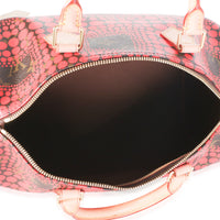 Louis Vuitton x Yayoi Kusama Red Infinity Dots Monogram Canvas Speedy 30 Handbag 8