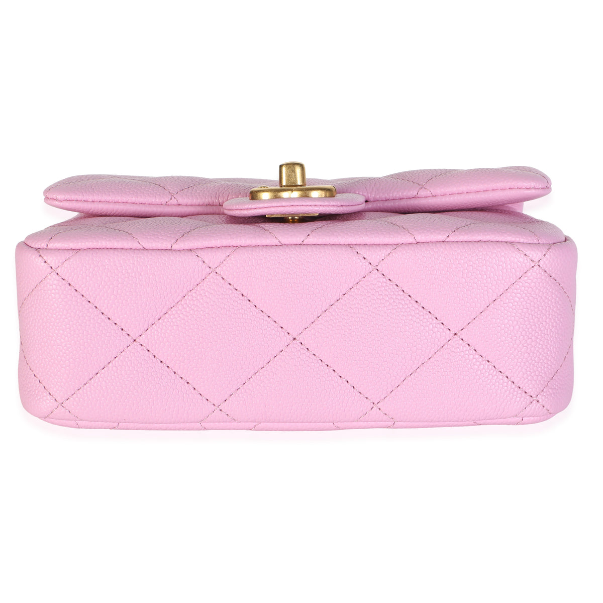 Chanel Pink Quilted Caviar Mini Sweetheart Crush Flap Bag Handbag 5