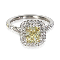 Tiffany & Co. 1.06 ct Cushion Diamond Soleste Engagement Ring 3