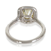 Tiffany & Co. 1.06 ct Cushion Diamond Soleste Engagement Ring 4