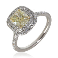 Tiffany & Co. 1.06 ct Cushion Diamond Soleste Engagement Ring 6