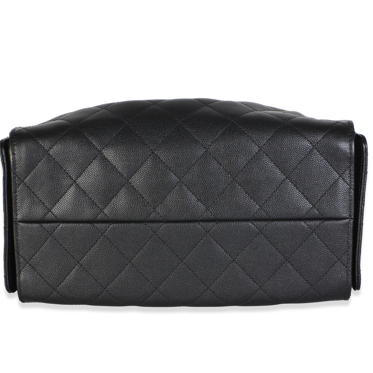 Chanel Black Quilted Caviar Small  25 Hobo Handbag 5