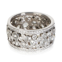 Tiffany & Co. Platinum Diamond Cobblestone Band 3