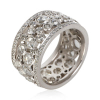 Tiffany & Co. Platinum Diamond Cobblestone Band 4