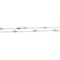 Tiffany & Co. Platinum Diamond Elsa Peretti Diamond By The Yard Necklace 2