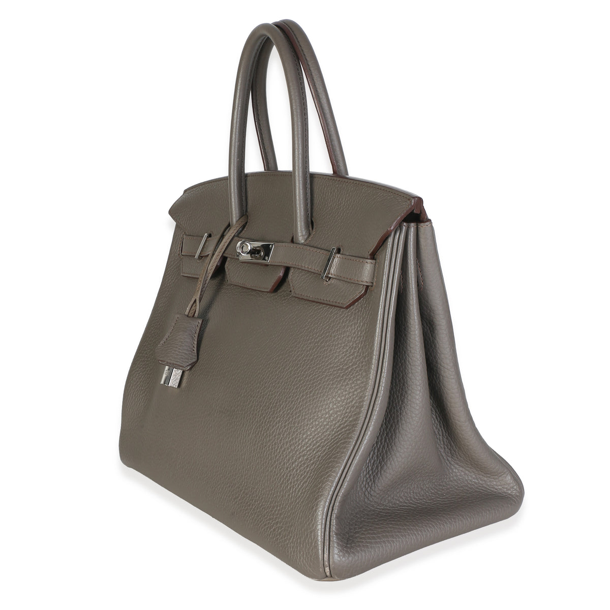 Hermès Etain Togo Birkin 35 PHW Handbag 2