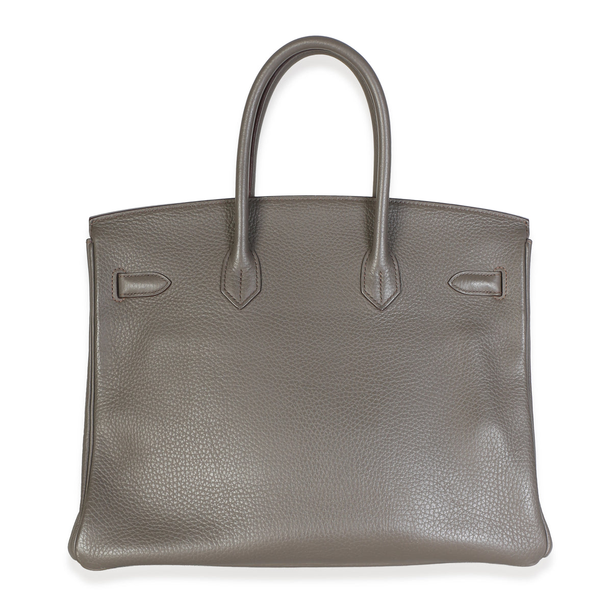 Hermès Etain Togo Birkin 35 PHW Handbag 4