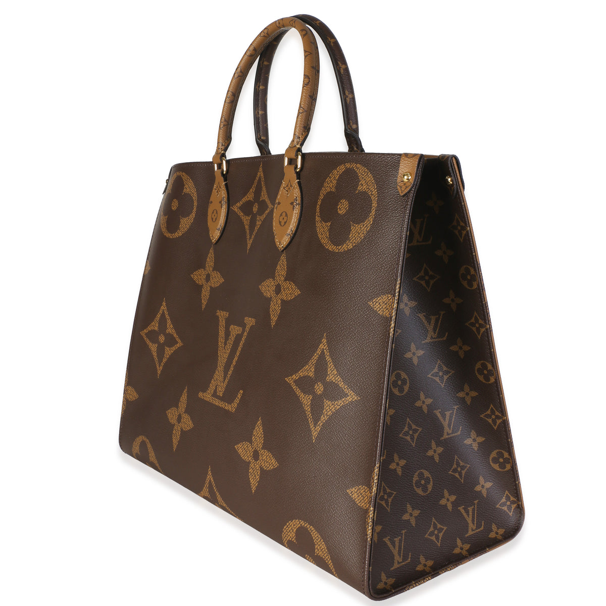 Louis Vuitton Monogram Reverse Canvas Onthego GM Handbag 2