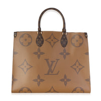 Louis Vuitton Monogram Reverse Canvas Onthego GM Handbag 4