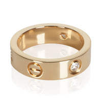 Cartier Yellow Gold Diamond Love Ring 3