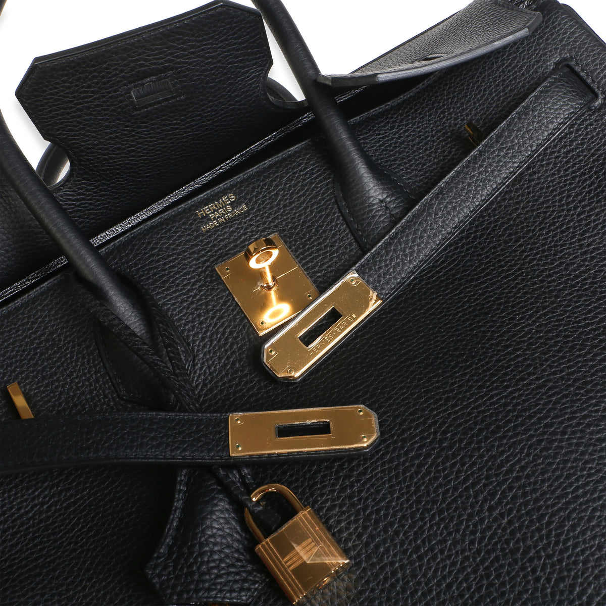 Hermès Black Togo Birkin 35 GHW Handbag 9