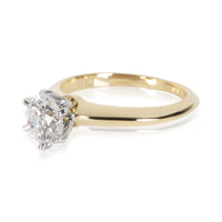 Tiffany & Co. 1 ct Round Brilliant Diamond Engagement Ring 2