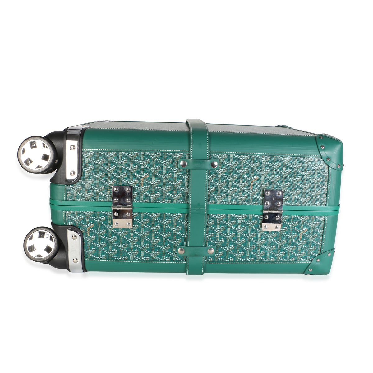 Goyard Green ine Canvas Bourget PM Handbag 5