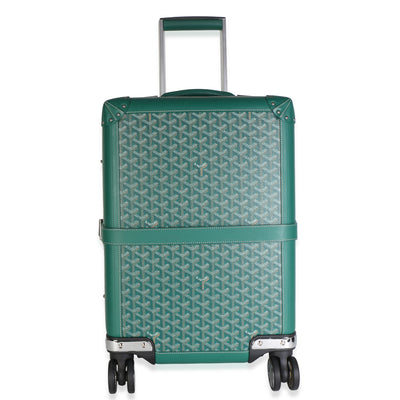Goyard Green ine Canvas Bourget PM Handbag fv