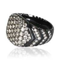 David Yurman Diamond Chevron Signet Ring 2