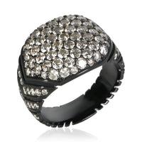 David Yurman Diamond Chevron Signet Ring 4