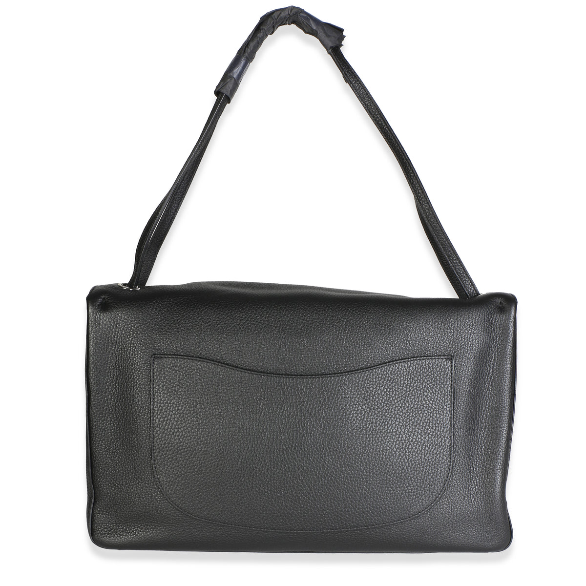 Chanel Black Grained Calfskin Souplissimo Maxi Flap Bag Handbag 4