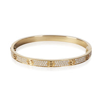 Cartier Yellow Gold Diamond Medium Model Love Bracelet 3