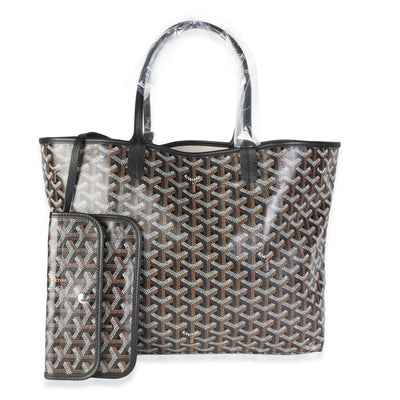 Goyard Black ine Canvas Saint Louis PM Handbag fv