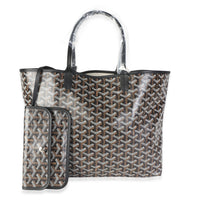 Goyard Black ine Canvas Saint Louis PM Handbag fv
