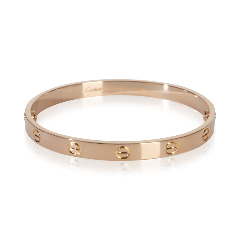 Cartier Rose Gold Love Bracelet fv
