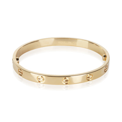 Cartier Yellow Gold Love Bracelet fv