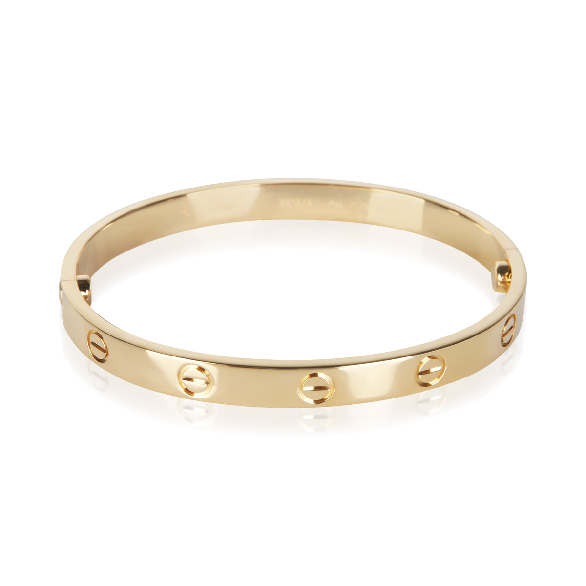 Cartier Yellow Gold Love Bracelet fv