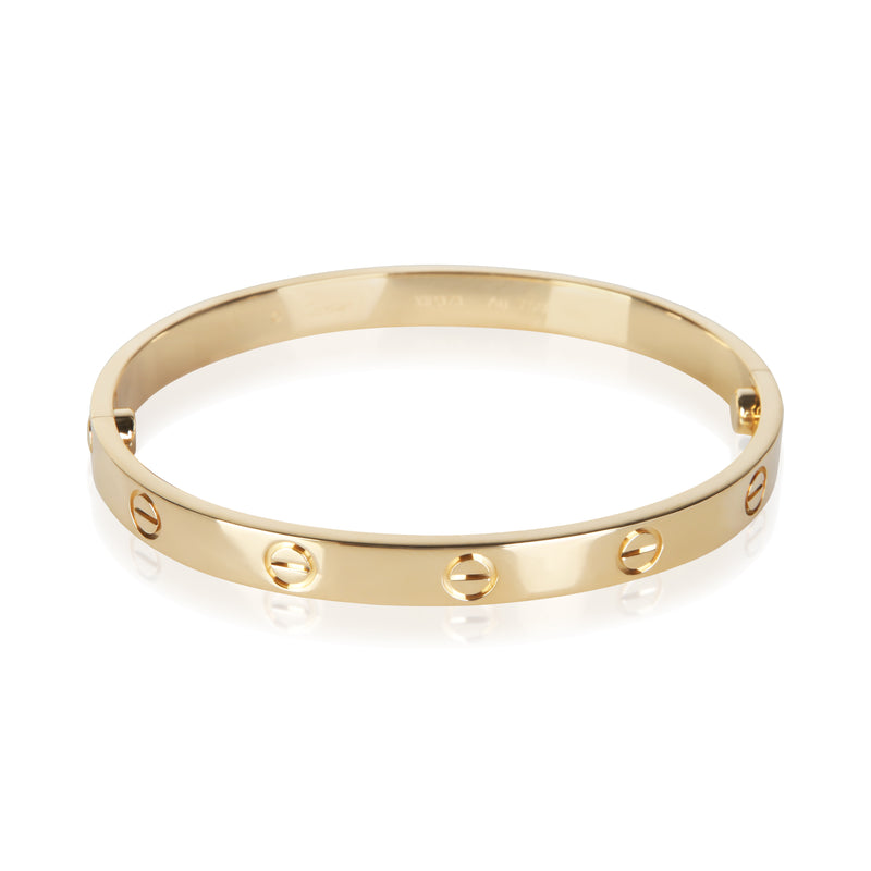 Cartier Yellow Gold Love Bracelet fv