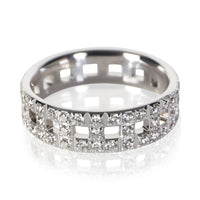 Tiffany & Co. White Gold Diamond Tiffany T True Wide Ring fv