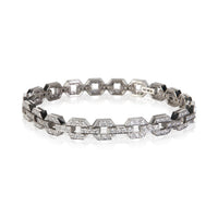 Tiffany & Co. Platinum Diamond Open Link Bracelet 3