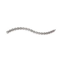 Tiffany & Co. Platinum Diamond Open Link Bracelet 5
