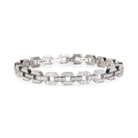Tiffany & Co. Platinum Diamond Open Link Bracelet fv