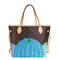 Louis Vuitton x Kusama Monogram Canvas Pumpkin Neverfull MM NM Handbag 5