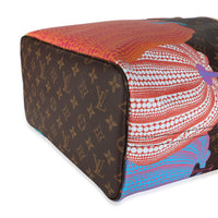 Louis Vuitton x Kusama Monogram Canvas Pumpkin Neverfull MM NM Handbag 7