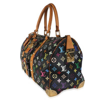 Louis Vuitton x TM Black Monogram Multicolore Keepall 45 Handbag 2