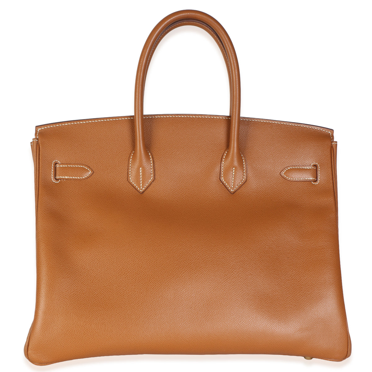 Hermès Gold Courchevel Birkin 35 GHW Handbag 4