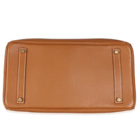 Hermès Gold Courchevel Birkin 35 GHW Handbag 5