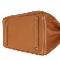 Hermès Gold Courchevel Birkin 35 GHW Handbag 6