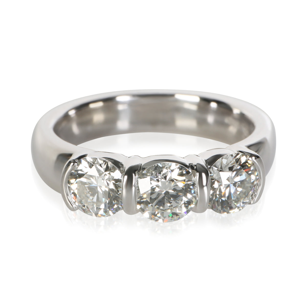 Tiffany & Co. 0.57 ct Round Brilliant Diamond Engagement Ring fv