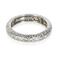 Tiffany & Co. Platinum Diamond Etoile 3 Row Band 3