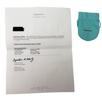 Tiffany & Co. Platinum Diamond Etoile 3 Row Band box