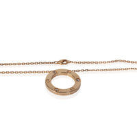 Cartier Rose Gold Diamond Love Pendant 2
